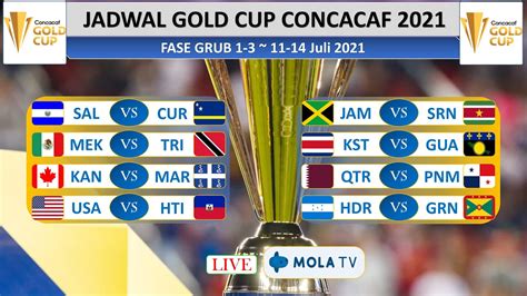 jadwal gold cup